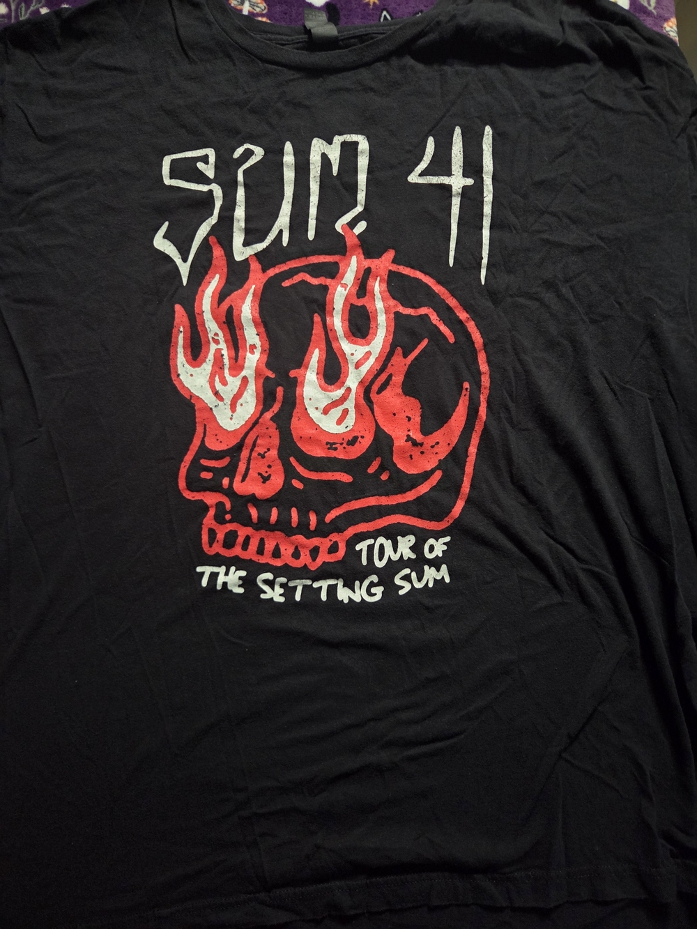 Sum 41 Final Tour of the Setting Sum band Tee Shirt 3xl